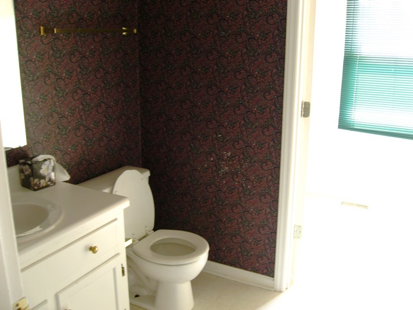 Kate's Guest Bathroom Before