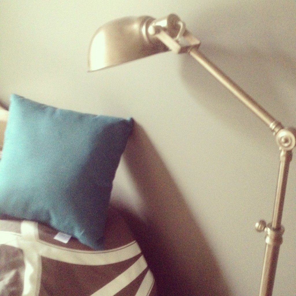 Domestiphobia Reading Lamp Ballard Designs - Julian Apothecary Lamp - Aged Silver