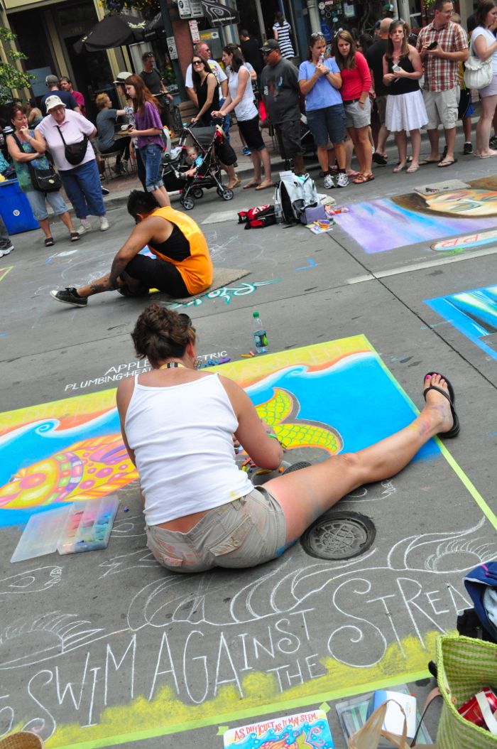 Denver Chalk Art Festival 2012