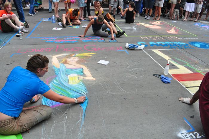 Denver Chalk Art Festival 2012