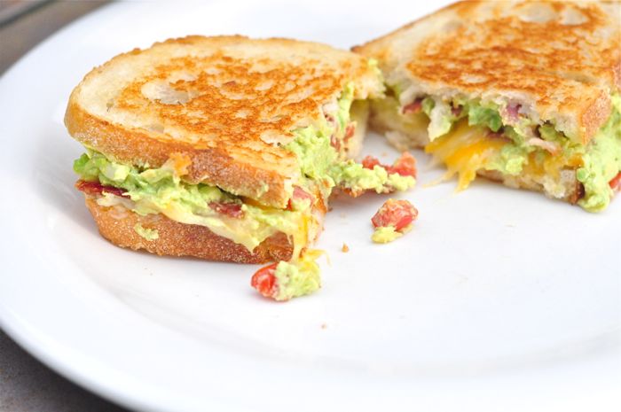 DSC_3713_web Grilled Cheese with Guacamole and Bacon