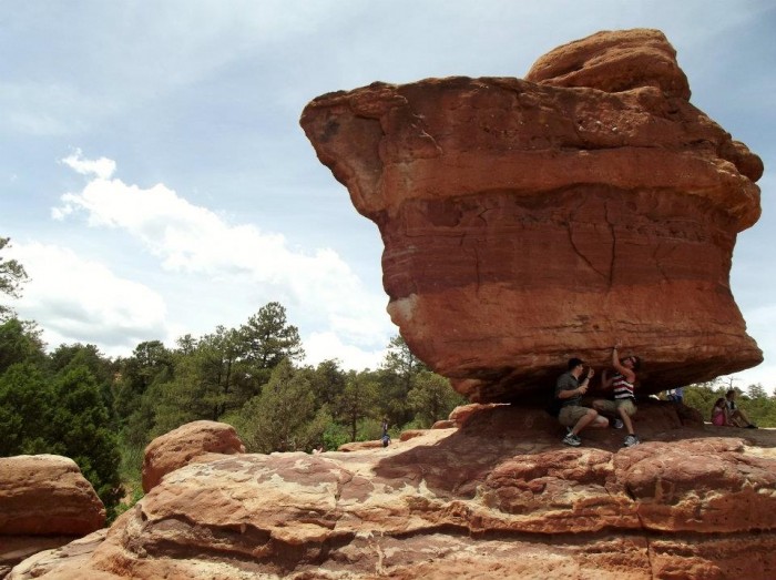 Balance Rock Balance Rock Garden of the Gods