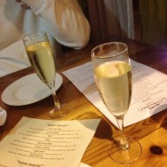 Complimentary Champagne at Limones