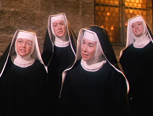 Sound of Music Nuns Marni Nixon Second from left