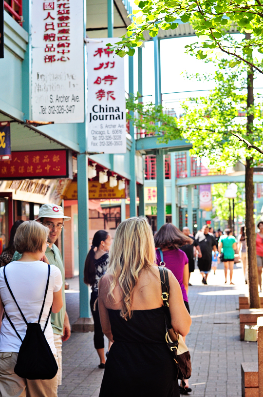 Walking through New Chinatown