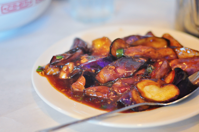 Sweet garlic eggplant dish - INCREDIBLE!