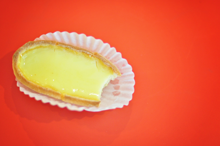 Chinese Egg Tart. I wanted it to last forever.