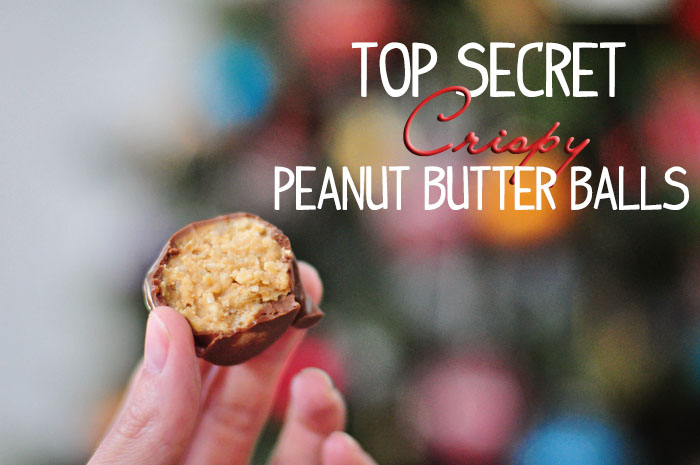 Crispy Peanut Butter Balls