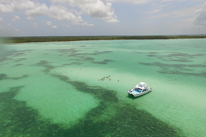 Starfish Cay Drone Shot